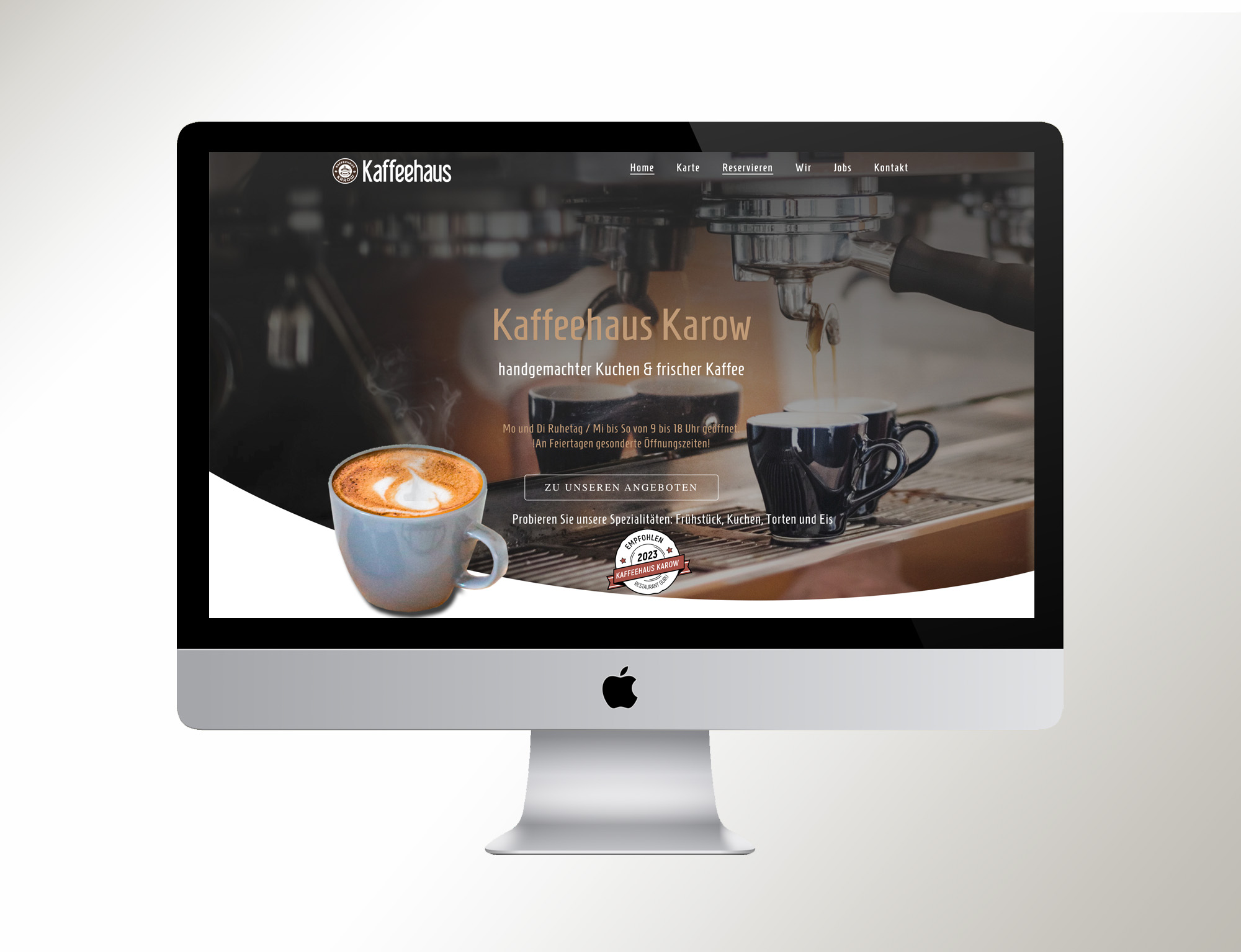 Homepage: Kaffeehaus Karow